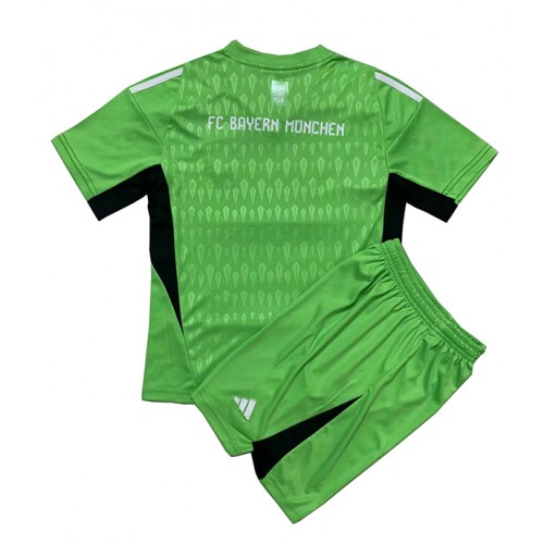 Maillot de foot Bayern Munich Gardien de but Domicile enfant 2023-24 Manches Courte (+ pantalon court)